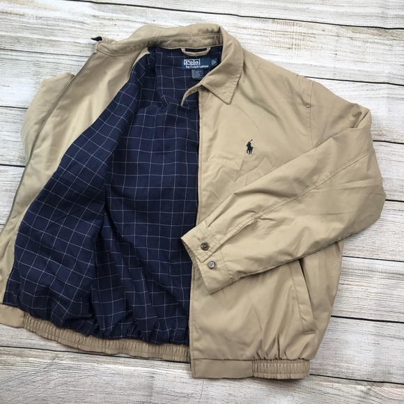 polo ralph lauren windbreaker harrington jacket